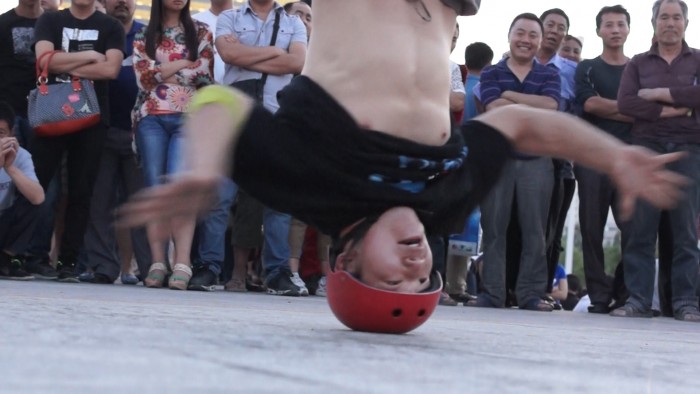 Breakdancing in Urumqi